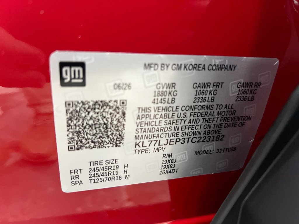 New 2026 Chevrolet Trax RS w/ Sunroof Package FWD image 28