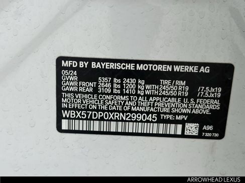 Used 2024 BMW X3 xDrive30i w/ Premium Package w/ZPA AWD/4WD image 35