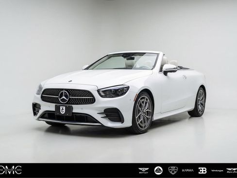 Used 2021 Mercedes-Benz E 450 4MATIC Cabriolet image 1