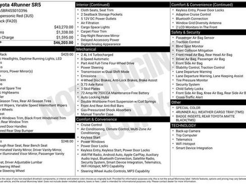 Certified 2025 Toyota 4Runner SR5 AWD/4WD image 33