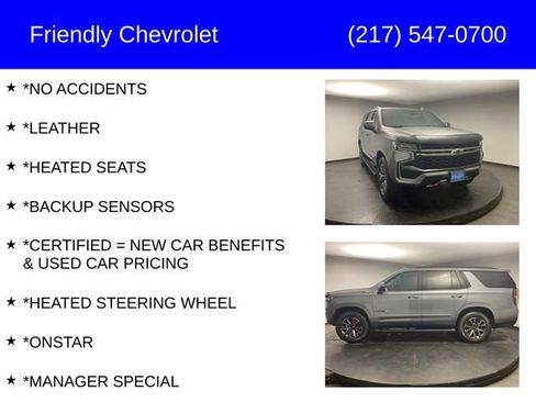 Certified 2021 Chevrolet Tahoe Z71 AWD/4WD image 12
