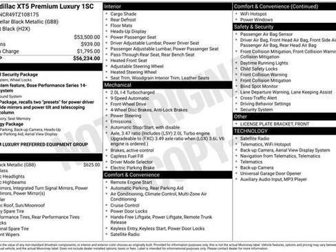 New 2026 Cadillac XT5 Premium Luxury image 31