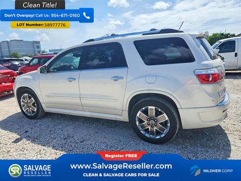 Used 2012 GMC Acadia Denali AWD/4WD image 3