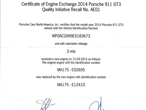 Used 2014 Porsche 911 GT3 RWD image 2