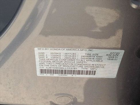 Used 2020 Acura MDX SH-AWD image 24