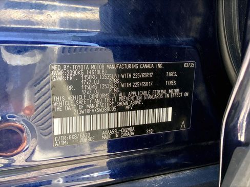 Used 2025 Toyota RAV4 XLE FWD image 68