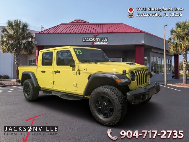 Used 2023 Jeep Gladiator Mojave w/ Trailer Tow Package AWD/4WD 360° Tour