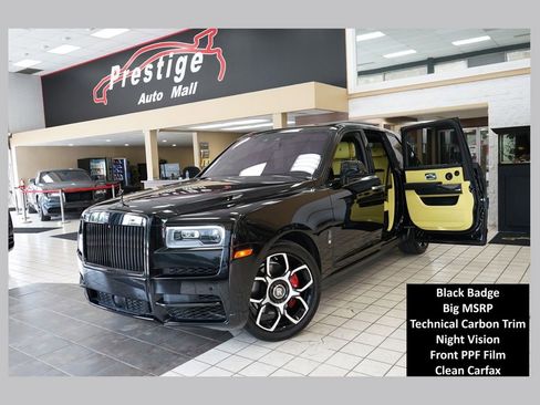 Used 2022 Rolls-Royce Cullinan Black Badge w/ Dark Exterior Package AWD/4WD image 1