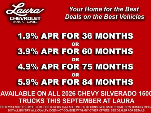 New 2026 Chevrolet Silverado 1500 LT Trail Boss w/ LT Trail Boss Premium Package AWD/4WD image 6
