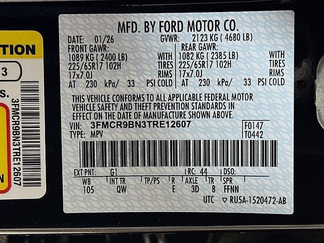 New 2026 Ford Bronco Sport Big Bend w/ Convenience Package AWD/4WD image 23