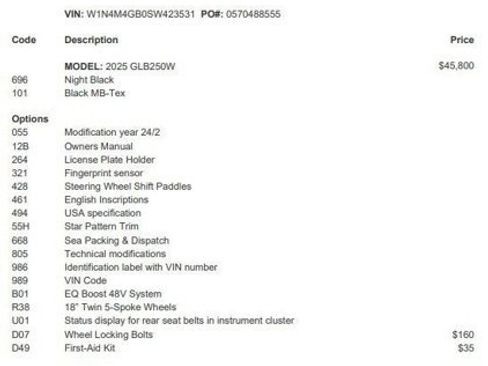 Certified 2025 Mercedes-Benz GLB 250 image 4