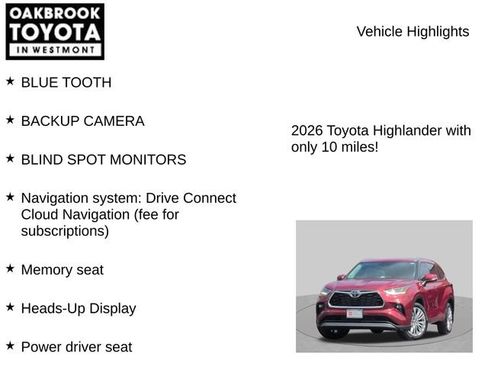 Certified 2026 Toyota Highlander Platinum AWD/4WD image 6