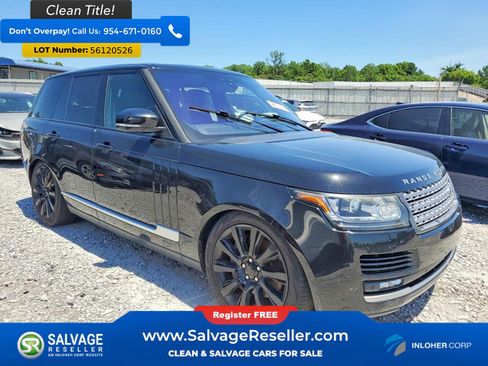 Used 2017 Land Rover Range Rover Supercharged AWD/4WD image 5