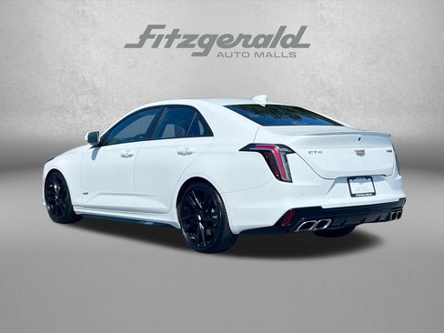 Certified 2024 Cadillac CT4 V w/ LPO, Blue Accent Package RWD image 10