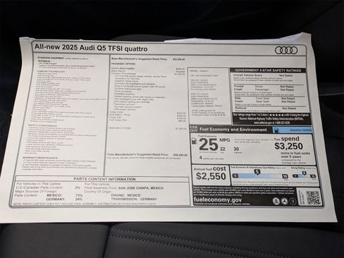 New 2025 Audi Q5 2.0T Premium Plus image 18