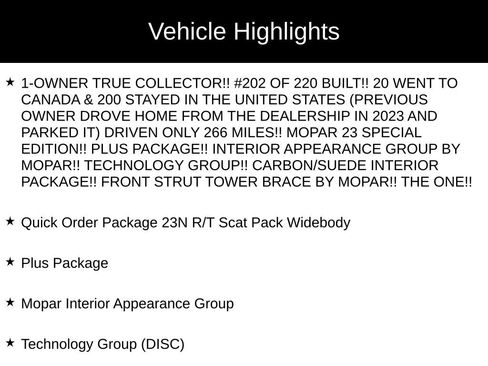 Used 2023 Dodge Challenger R/T Scat Pack RWD image 28