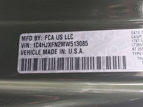 Used 2021 Jeep Wrangler Unlimited Rubicon AWD/4WD image 36