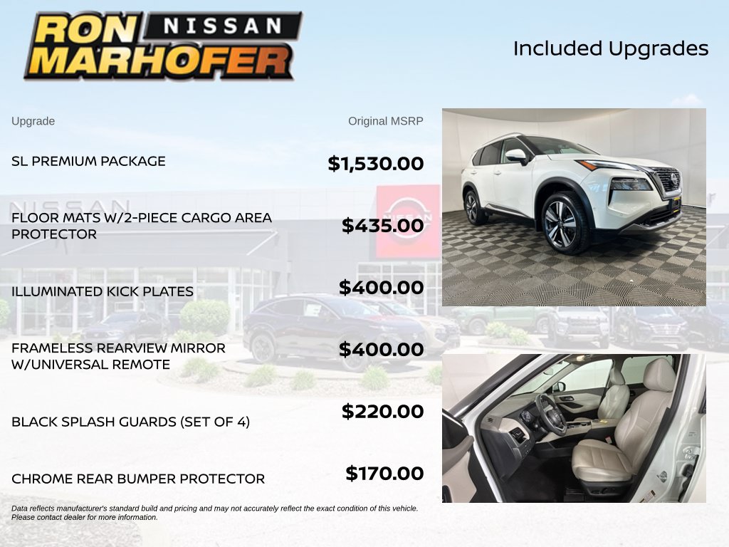 Used 2023 Nissan Rogue SL w/ SL Premium Package AWD/4WD image 6