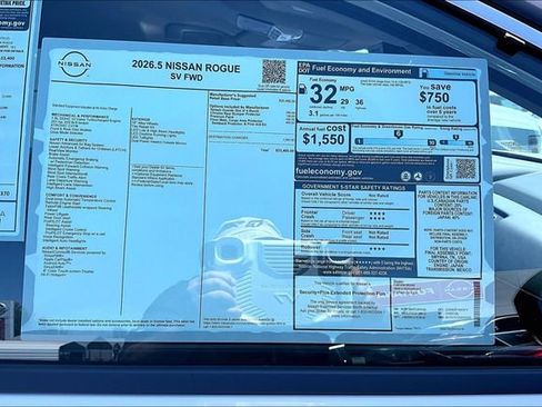 New 2026 Nissan Rogue SV FWD image 12