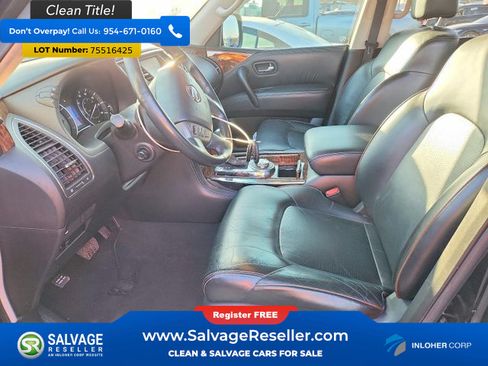 Used 2017 Nissan Armada SL w/ Interior Lighting Package AWD/4WD image 9