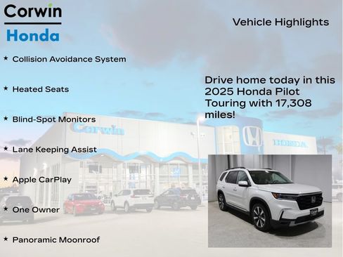 Used 2025 Honda Pilot Touring image 6