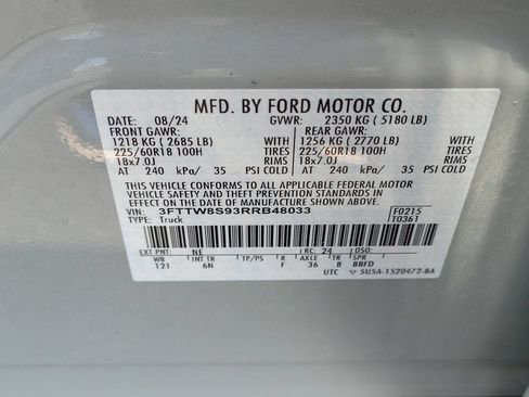 Certified 2024 Ford Maverick Lariat AWD/4WD image 29