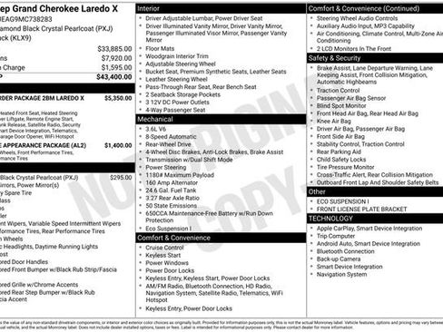 Used 2021 Jeep Grand Cherokee Laredo X image 15