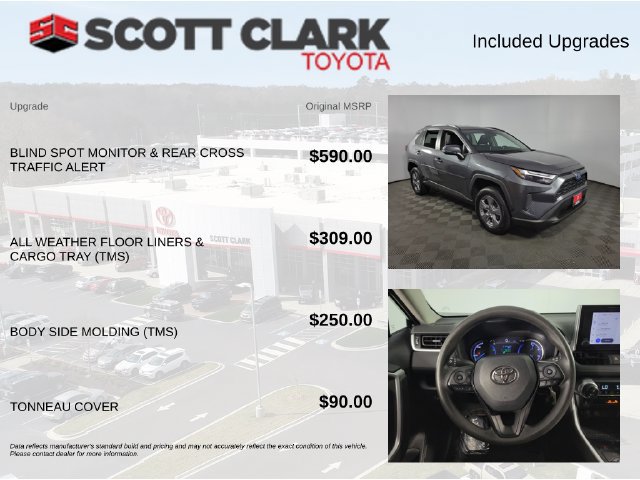 Used 2024 Toyota RAV4 LE AWD/4WD image 8