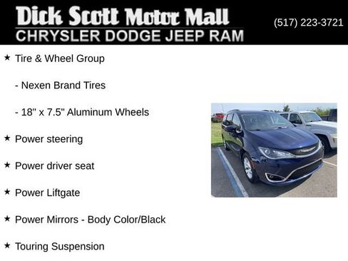 Used 2017 Chrysler Pacifica Touring Plus w/ Tire & Wheel Group FWD image 4