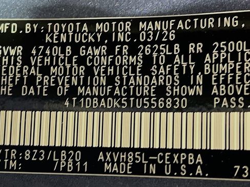 New 2026 Toyota Camry XSE image 26