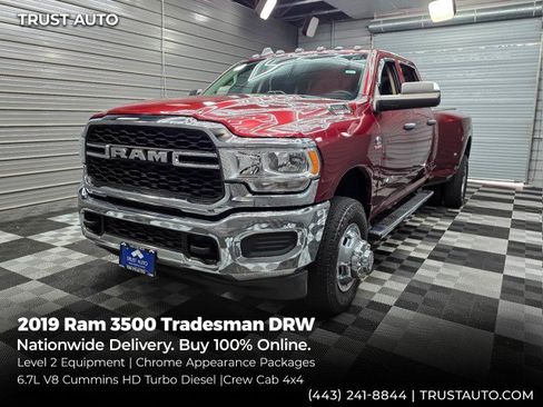 Used 2019 RAM 3500 Tradesman AWD/4WD image 1