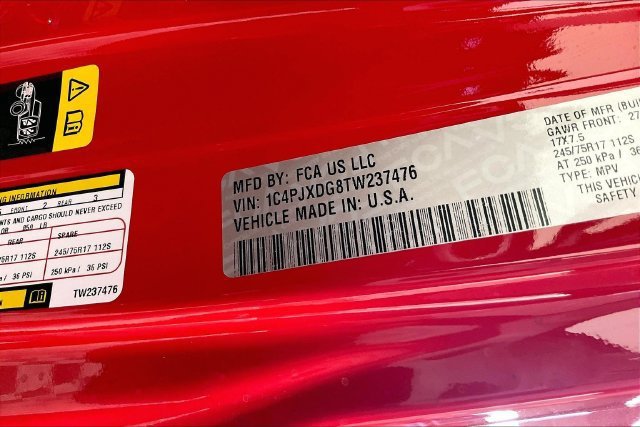New 2026 Jeep Wrangler Unlimited Sport AWD/4WD image 8