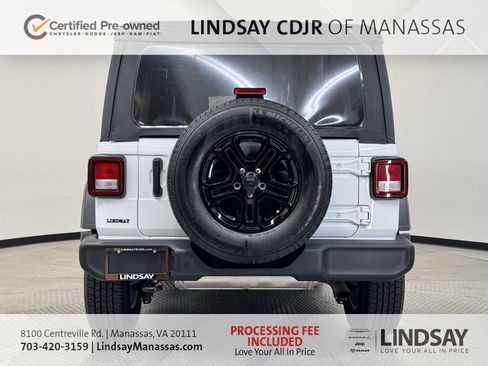 Certified 2022 Jeep Wrangler Unlimited Sport AWD/4WD image 8