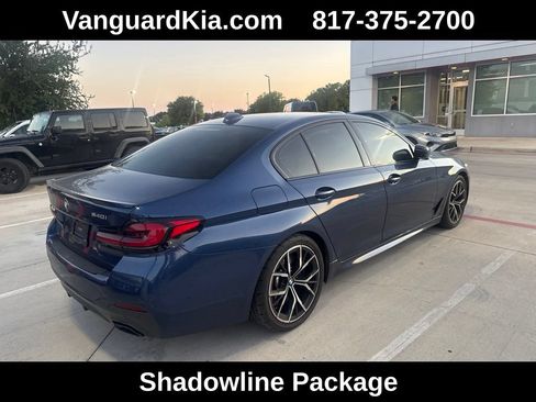 Used 2021 BMW 540i w/ M Sport Package RWD image 3