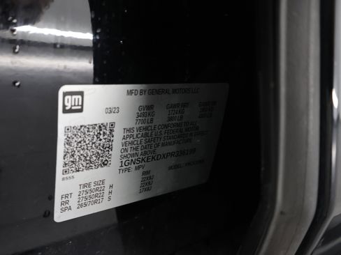 Used 2023 Chevrolet Suburban RST w/ Luxury Package AWD/4WD image 73