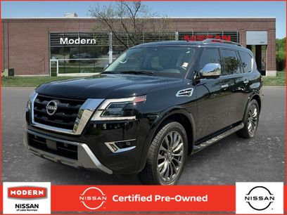 Certified 2024 Nissan Armada Platinum w/ Captain's Chairs Package