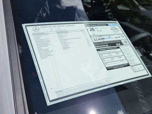 New 2026 Mercedes-Benz CLE 300 4MATIC Cabriolet image 42