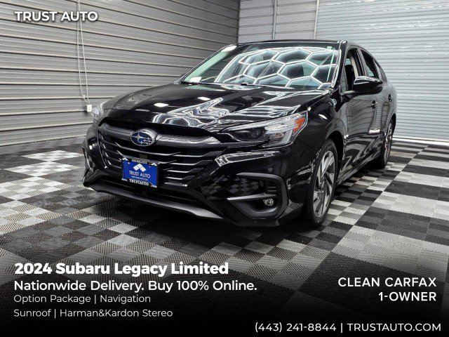 Used 2024 Subaru Legacy Limited AWD/4WD image 1