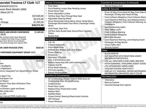 Used 2023 Chevrolet Traverse LT FWD image 12