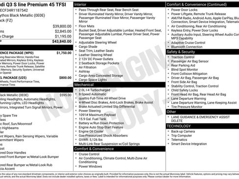 Certified 2024 Audi Q3 2.0T Premium w/ Convenience Package image 31