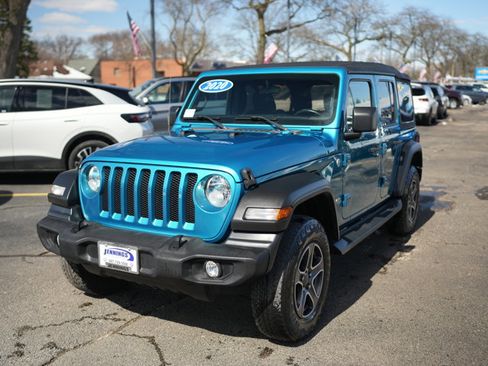 Used 2020 Jeep Wrangler Unlimited Sport S AWD/4WD image 3