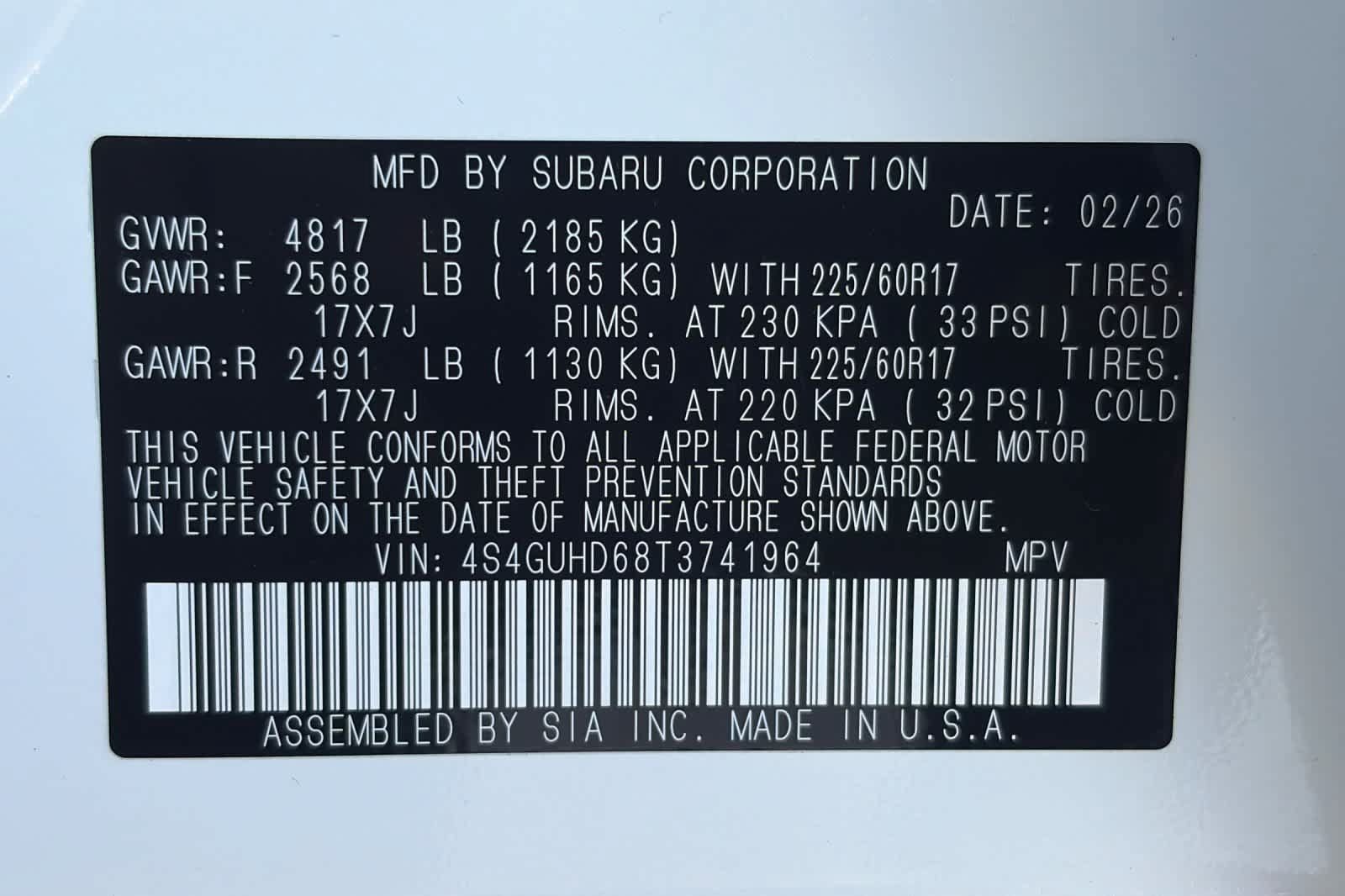 Used 2026 Subaru Crosstrek 2.5i Premium AWD/4WD image 27