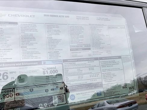 New 2026 Chevrolet Equinox ACTIV w/ Convenience Package III image 13