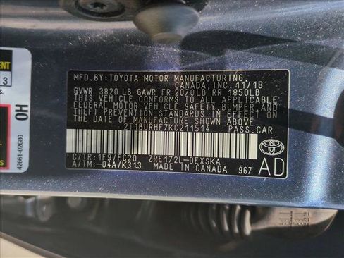 Certified 2019 Toyota Corolla SE FWD image 15