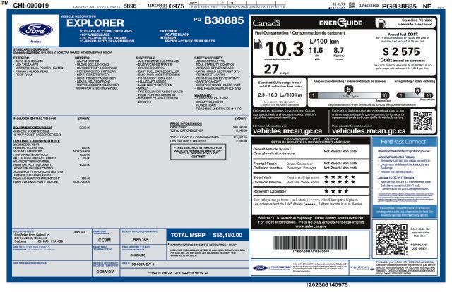 Used 2023 Ford Explorer XLT AWD/4WD image 6