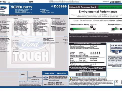Used 2021 Ford F250 XLT w/ Snow Plow Prep Package AWD/4WD image 4