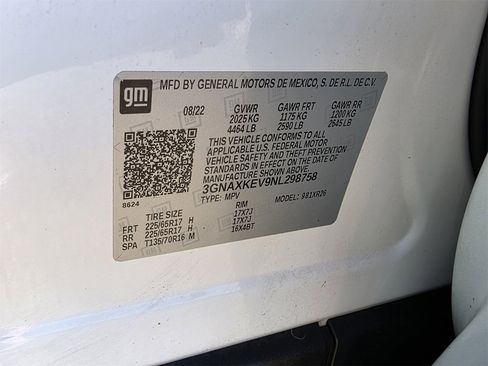 Used 2022 Chevrolet Equinox LT image 32