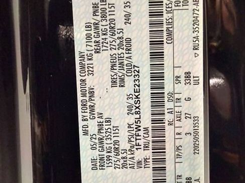 Used 2025 Ford F150 Lariat AWD/4WD image 60