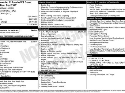 Used 2023 Chevrolet Colorado W/T w/ WT Convenience Package