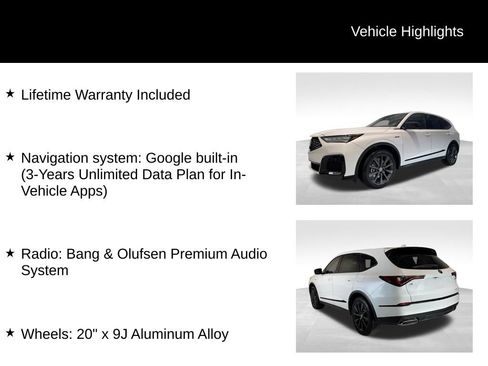 New 2026 Acura MDX A-Spec AWD/4WD image 5